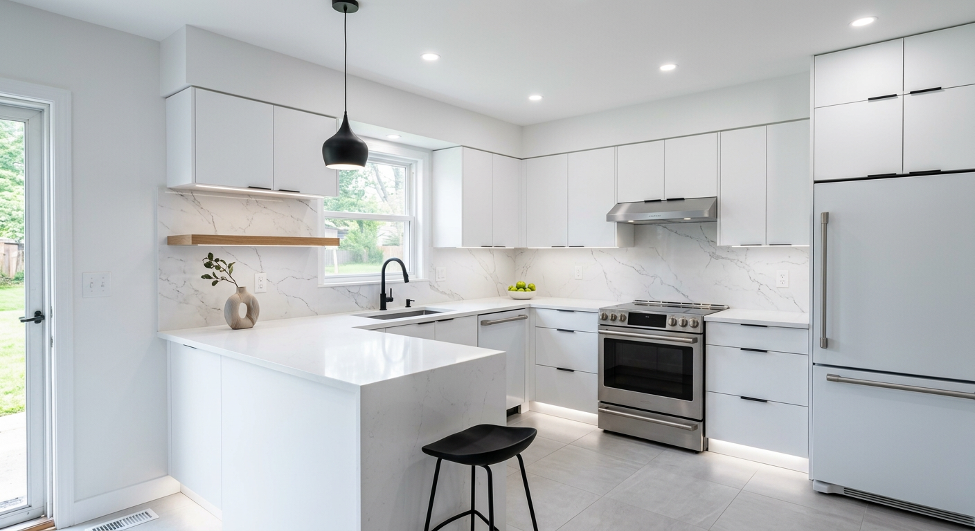 After — modern renovation concept